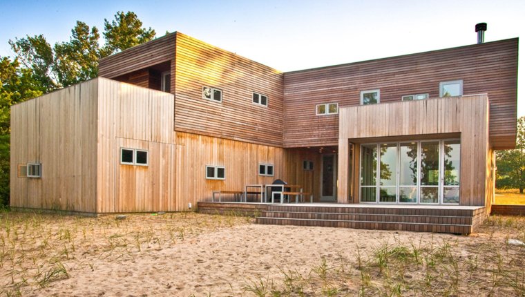 Kendi kendine yetebilir Pasif Evler iklim değişikliğine karşı duracak