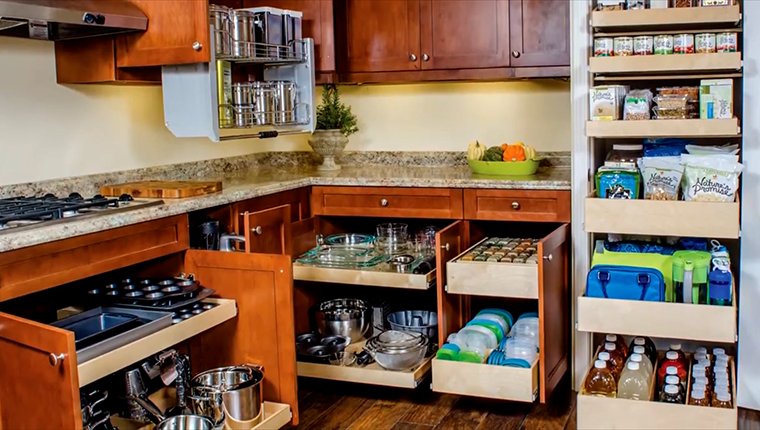 Raf ve çekmece sistemleri ile evinizi düzenleyin!