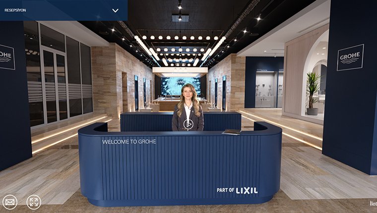 GROHE, Ümraniye Live Center Showroom’unu dijitale taşıdı! 