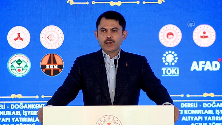 Bakan Kurum: ''Giresun'un yaralarını sarmak için hep birlikte seferber olduk''