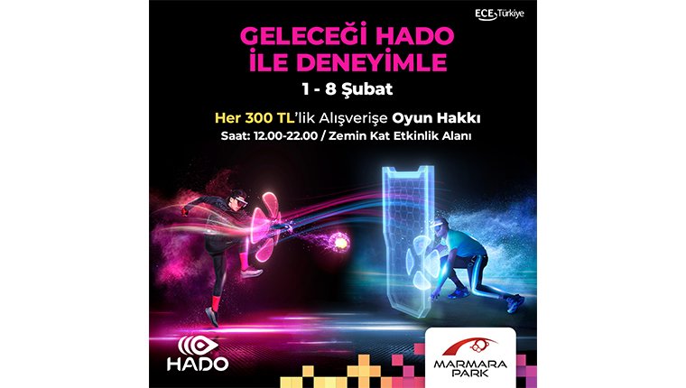 ‘Geleceğin Sporu’ HADO artık Marmara Park AVM'de!