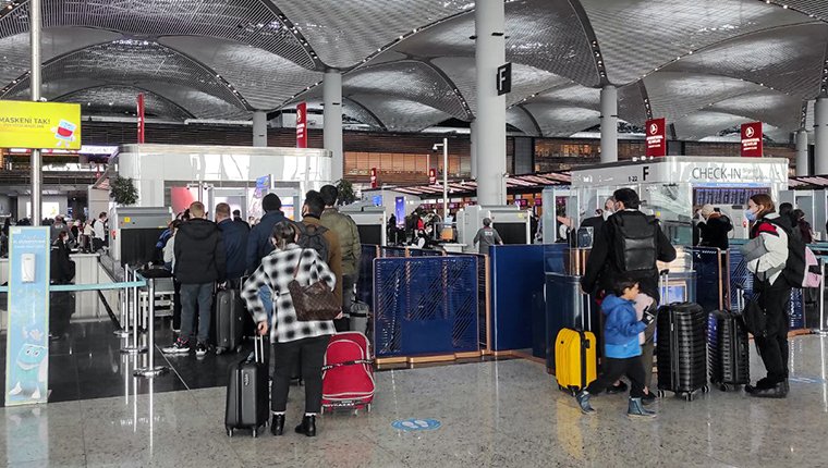 İstanbul Havalimanı girişinde bilet kontrolü sona erdi