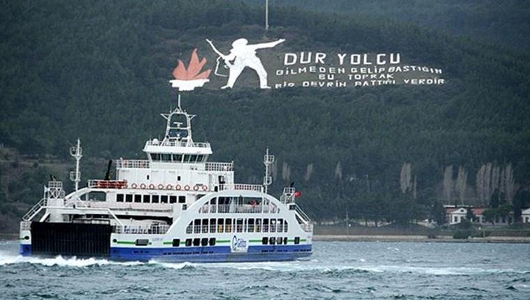 Gökçeada feribot hattında fırtına nedeniyle yarın sefer yapılamayacak