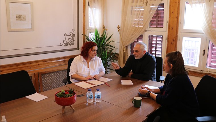 Tarihi konaktaki "paylaşımlı ofis" salgın döneminde de hizmet veriyor!