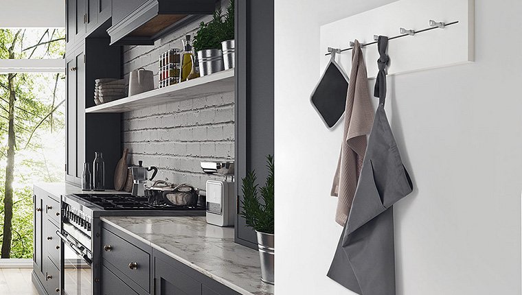 Mutfakların çehresi dekoratif cam ve askı tasarımlarıyla değişiyor!