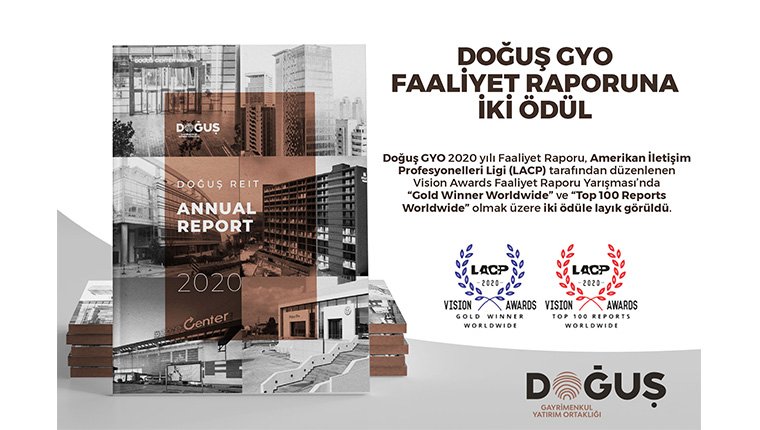 Doğuş GYO Faaliyet Raporu'na iki ödül!