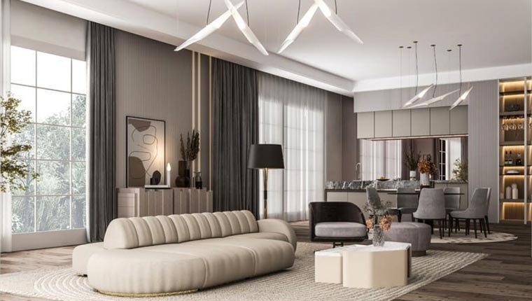 Yaşam alanlarınız için modern ve nötr tasarım fikirleri