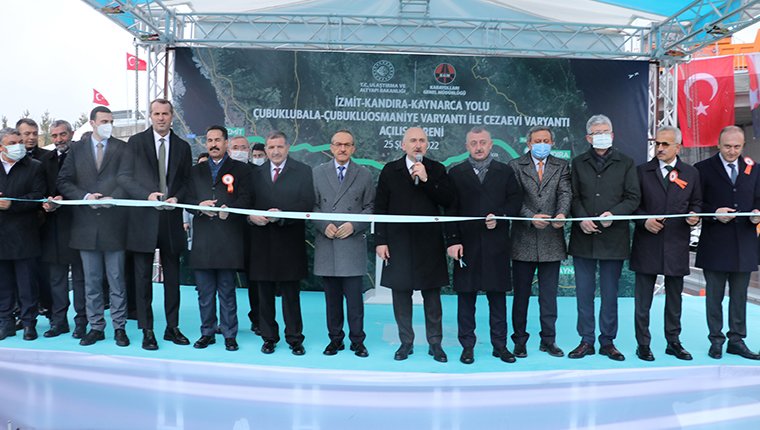 İzmit-Kandıra-Kaynarca Yolu seyahat süresini 40 dakikaya indirdi!