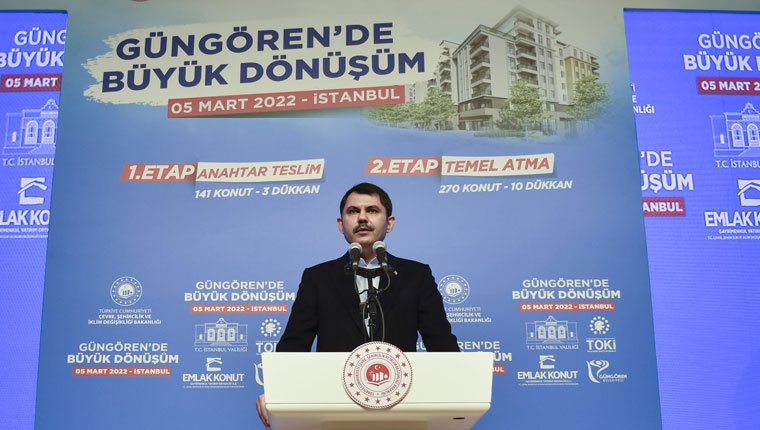 Tozkoparan'da kentsel dönüşüm konutlarının temeli atıldı!