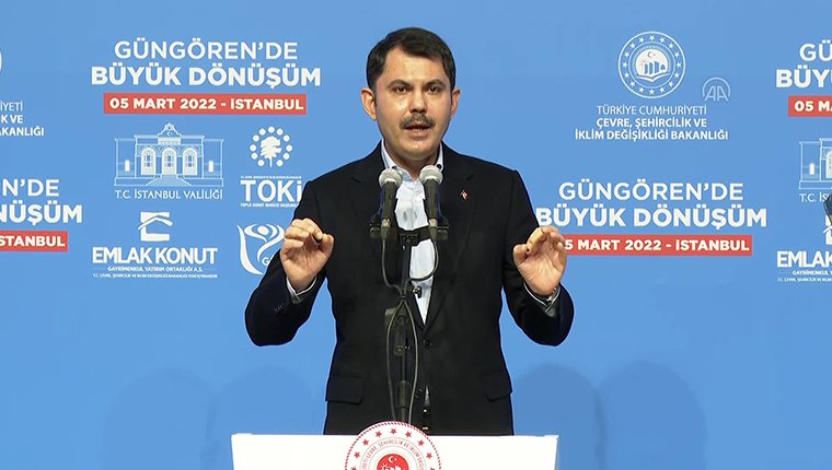 Bakan Kurum: "Hiçbir politik hesaba kentsel dönüşümü kurban etmedik"