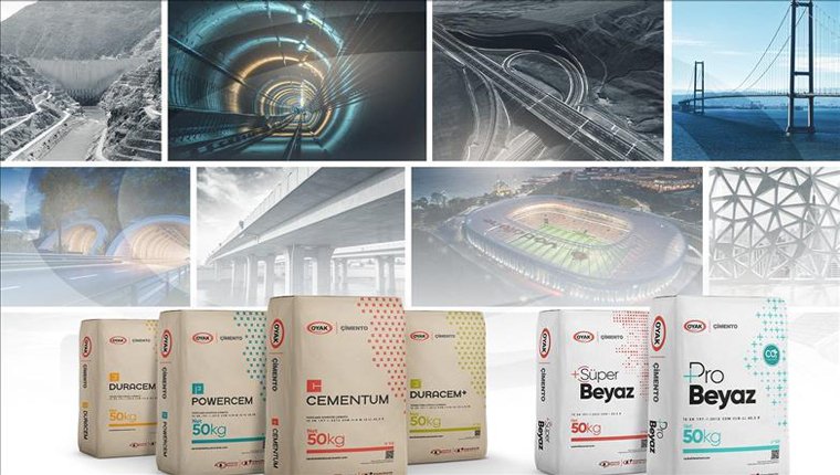 OYAK Çimento, beyaz ve gri çimento ürünlerini yeniledi!