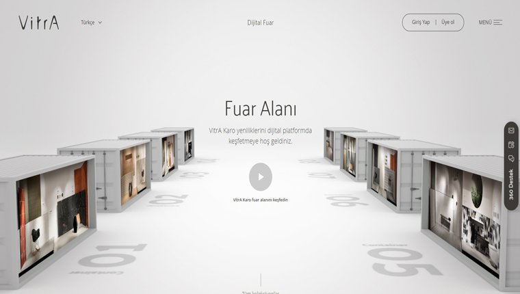 VitrA’nın en yeni karo koleksiyonları dijital fuarda sergileniyor!