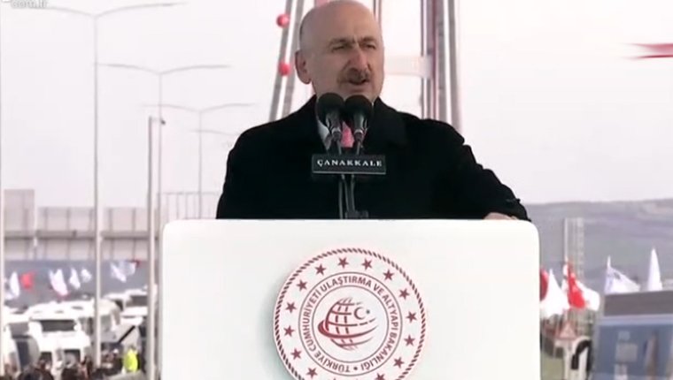 "1915 Çanakkale Köprüsü, şanlı tarihimize mühür vuran şahaser oldu"