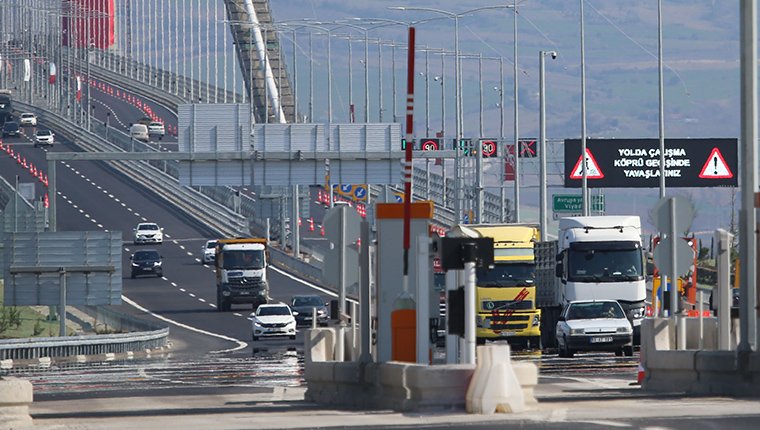 1915 Çanakkale Köprüsü'nü kullananlar süre ve konfordan memnun!