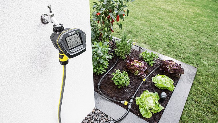 Kärcher akıllı sulama sistemi Senso Timer ST6 Ecologic elektrik ve sudan tasarruf sağlıyor
