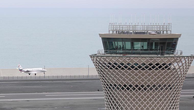 Rize-Artvin Havalimanı'nda test uçuşu yapıldı