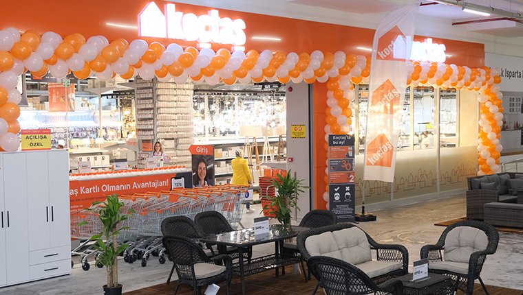 Koçtaş, Isparta'da ilk mağazasını açtı!