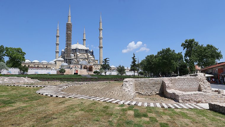 Selimiye Meydanı'nda çalışmalar tamamlandı!