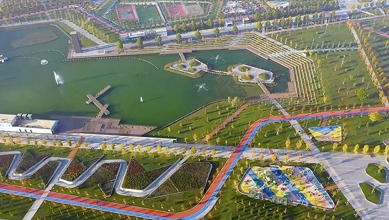 Cumhurbaşkanı Erdoğan'dan Atatürk Havalimanı Millet Bahçesi paylaşımı!