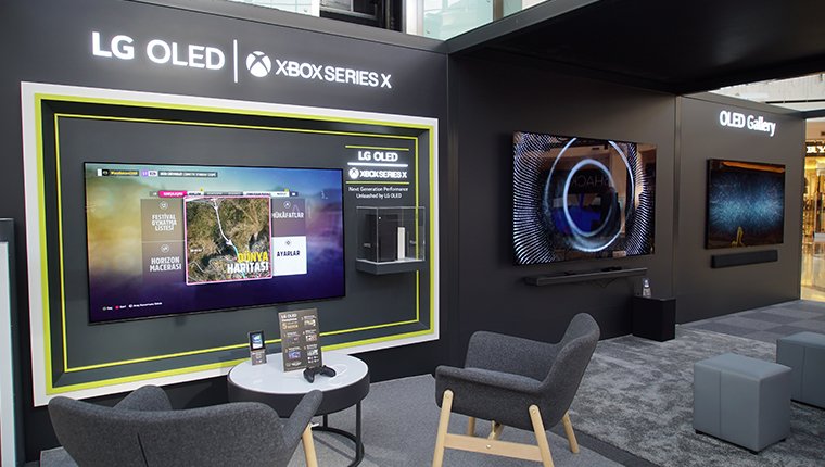 LG OLED Pop-Up Store 19-22 Mayıs’da Ankara Kentpark AVM’de