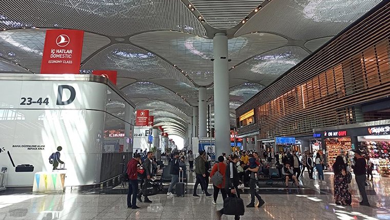 Hava yolu kullananların sayısı 5 ayda 57 milyonu aştı