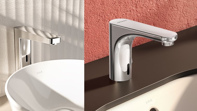 Artema’nın Root armatürleriyle el değmeden hijyen!