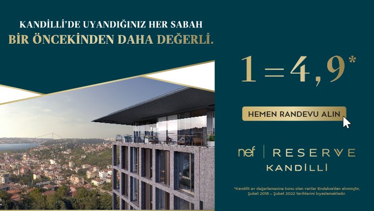 İstanbul Boğazı’nda değeri 5 kat artan bir ev için Nef Reserve Kandilli