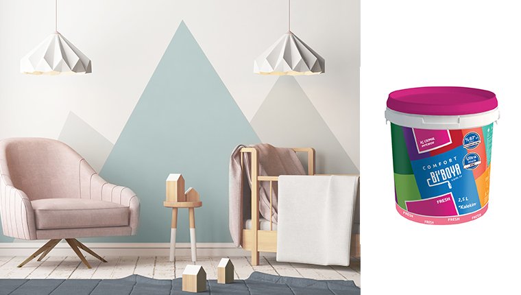 Bi’Boya Fresh Comfort ile nefes alan mekânlar!