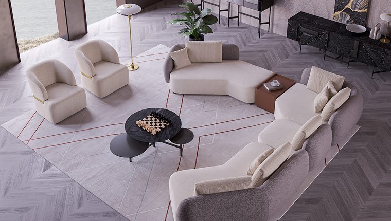 Loda Mobilya'dan evinizin en keyifli köşesi: Platon Köşe Koltuk