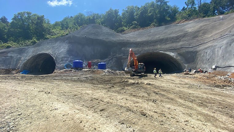 Zonguldak-Filyos tünelleri zaman ve akaryakıttan tasarruf sağlayacak