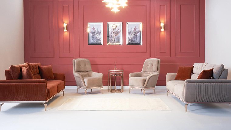 Kilim Mobilya Zebra Koltuk Takımı ile daha iddialı evler!