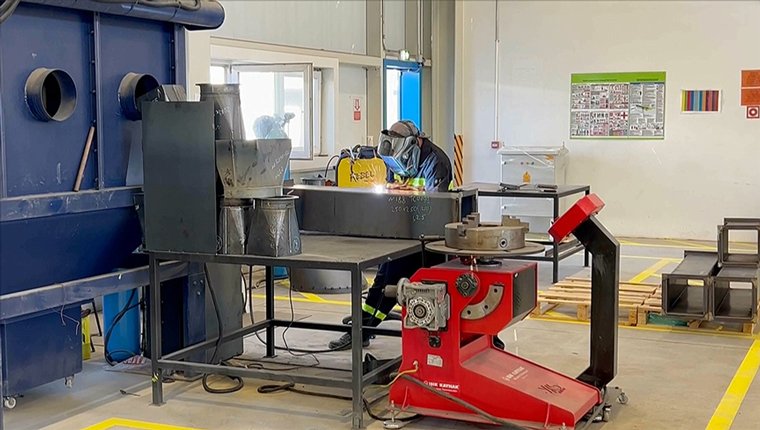 Akkuyu NGS inşa sahasında hava kanalları üretimine başlandı!