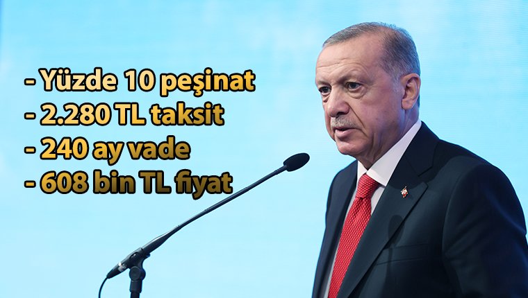 TOKİ İlk Evim sosyal konut fiyat ve başvuru şartları belli oldu!