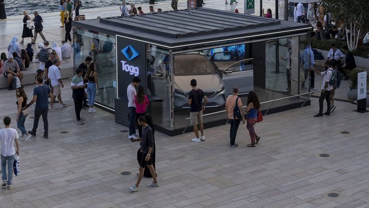 Togg'un Türkiye'deki yeni durağı Galataport İstanbul oldu