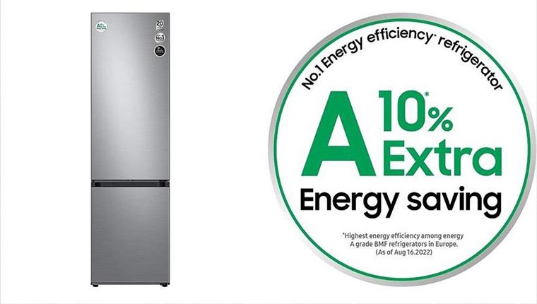 Samsung, enerji verimliliğinde Avrupa’daki en yüksek standartların üstüne çıktı