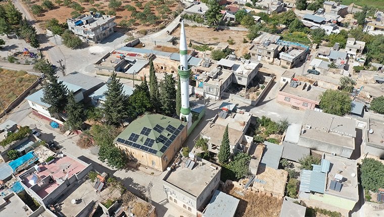 Gaziantep'te cami ve sosyal tesis güneş enerjisiyle aydınlanacak