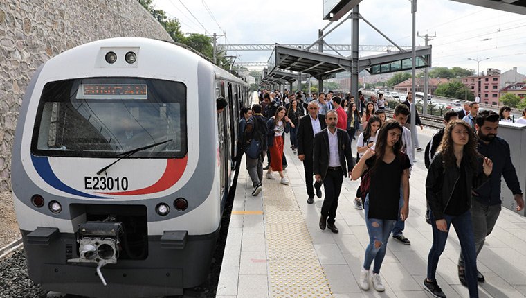 Marmaray, Başkentray ve İzban 1 milyar 663 milyon yolcu taşıdı!