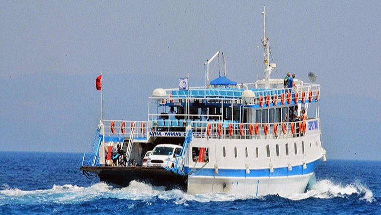 Bodrum-Datça arasında 863 feribot seferi yapıldı
