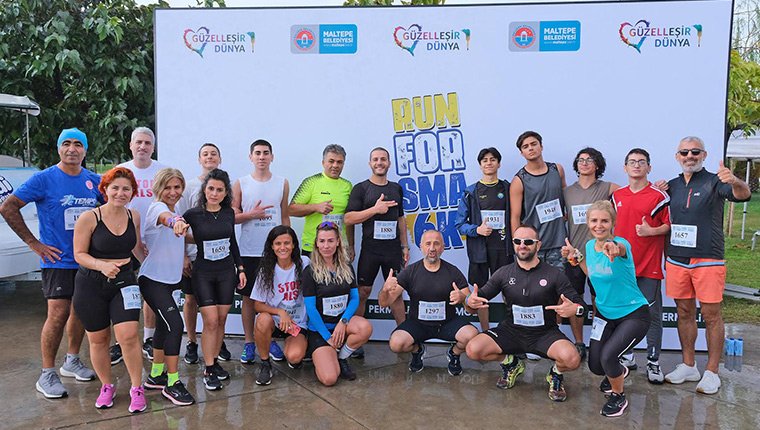 Permolit Boya sponsorluğunda yüzlerce kişi SMA'lı çocuklar için koştu!