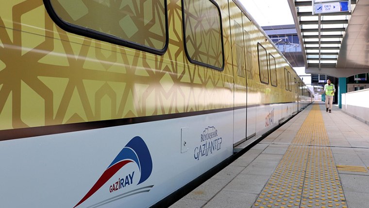 Gaziantep'in trafiğini rahatlatacak Gaziray, 5 Kasım'da sefere başlayacak