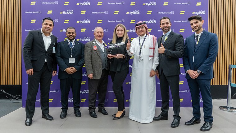 Flyadeal, İstanbul Havalimanı'na ilk uçuşunu gerçekleştirdi