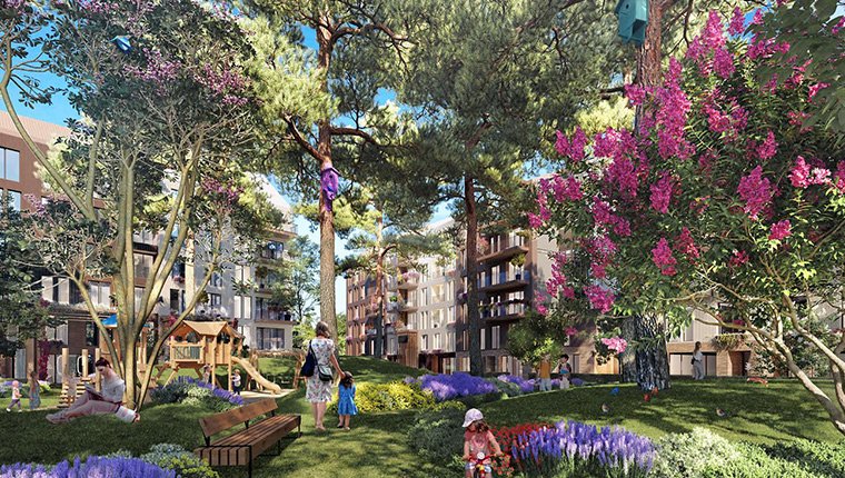 Sağlıklı Evler Ormanköy’de 24 ay gibi kısa bir sürede yaşam başladı 