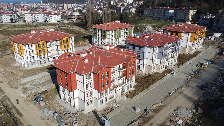 Sinop'ta selzedeler için yapılan TOKİ konutlarının %95’i tamamlandı