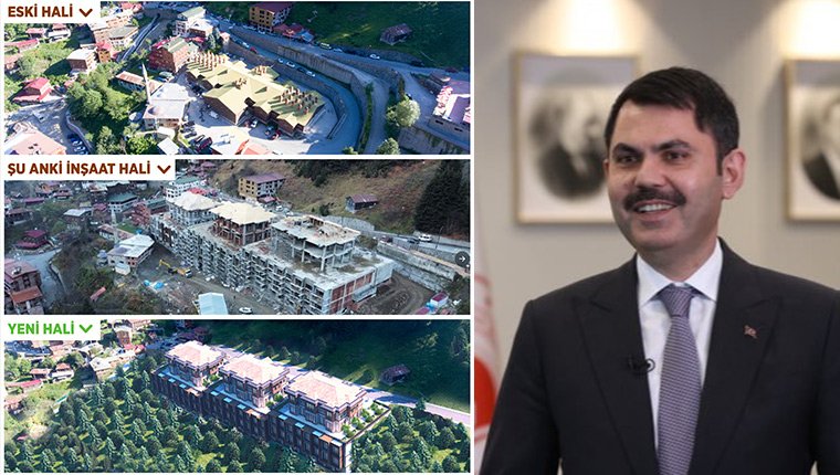 Bakan Kurum'dan Ayder Yaylası paylaşımı!