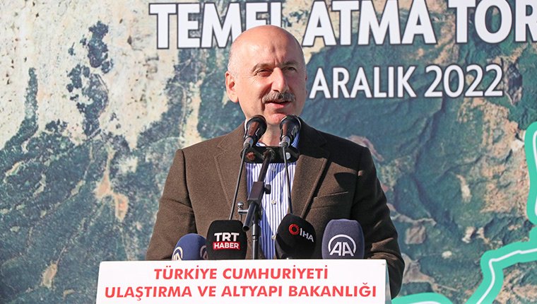 Antalya'da Kasaba-Sütleğen Yolu'nun temeli atıldı