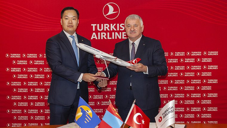 THY ve Moğolistan Hava Yolları kod paylaşımı anlaşması imzaladı