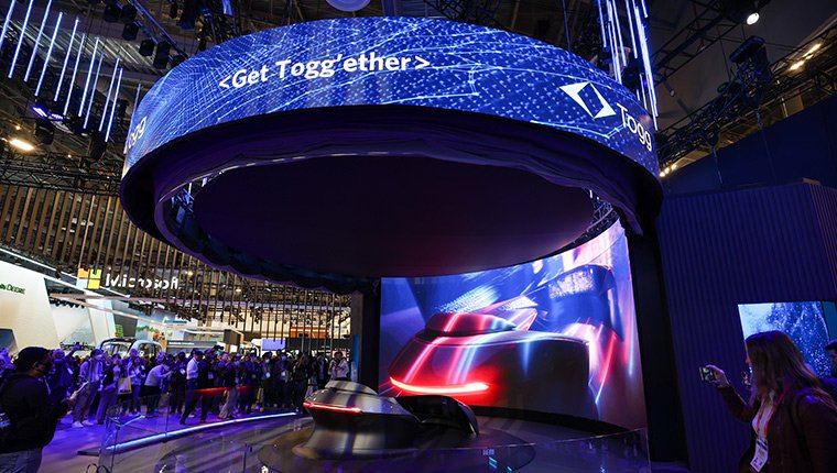 Togg, CES 2023'te "yarından sonrasının" vizyonunu sergiledi