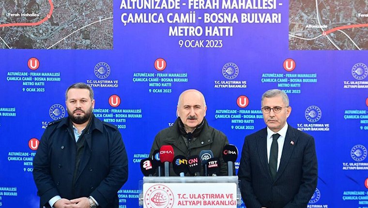 Altunizade-Bosna Bulvarı Metro Projesi 2024'te tamamlanacak!