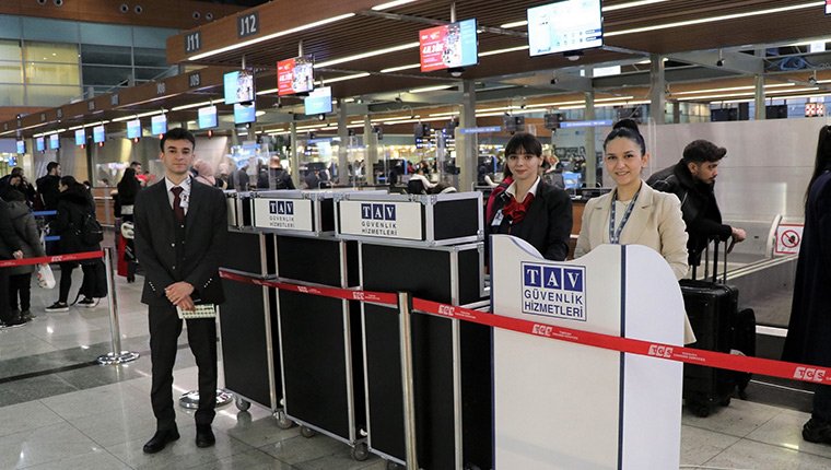 TAV Güvenlik, THY'ye uçak güvenlik hizmeti vermeye başladı