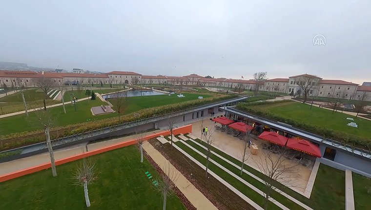 Rami Kışlası FPV dron ile görüntülendi